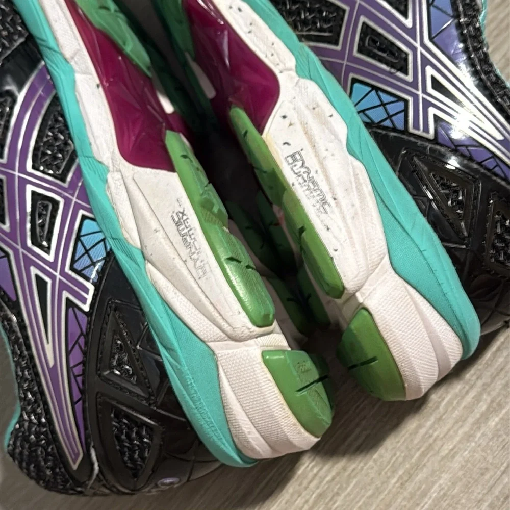 ASICS GT-2000 3 Women's Running Shoes Black Teal Purple T550N Size‎ 9